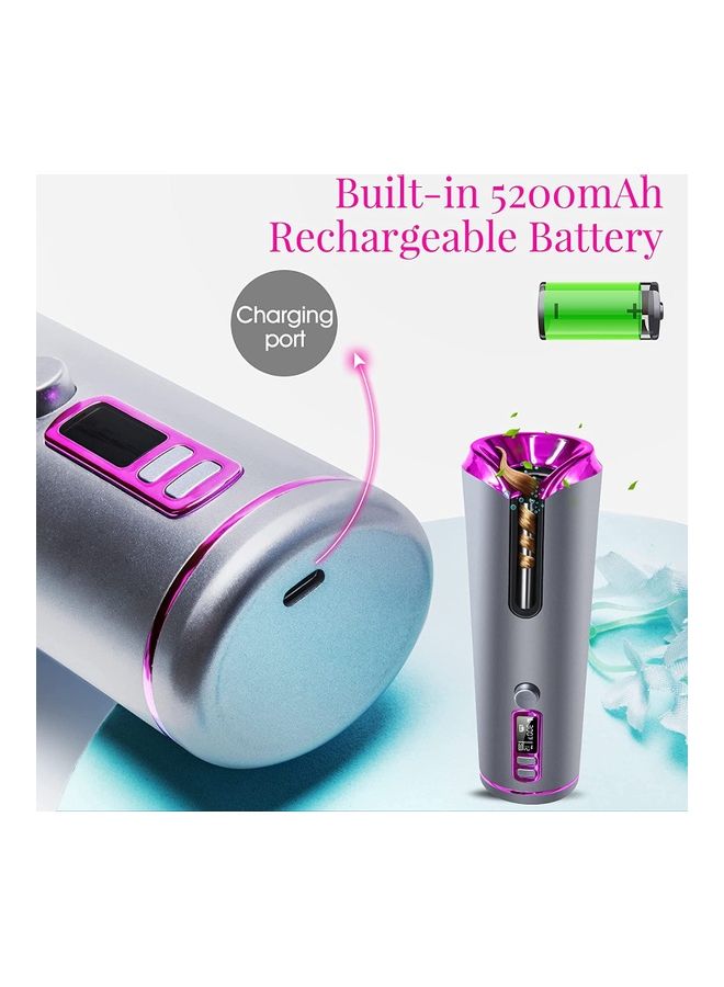 شو وو جهاز كي لاسلكي لتجعيد الشعر قابل للشحن ومزود بمنفذ USB متعدد الألوان - Image 5