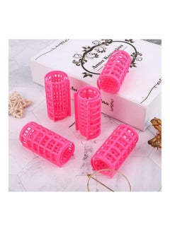 XiuWoo 18-Piece Plastic  Self Grip Hair Curlers Rollers Multicolour  - Image 4