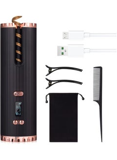 XiuWoo Wireless Automatic Hair Curler With Adjustable Temperature And Timer Multicolour  - Image 1