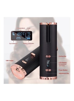XiuWoo Wireless Automatic Hair Curler With Adjustable Temperature And Timer Multicolour  - Image 2