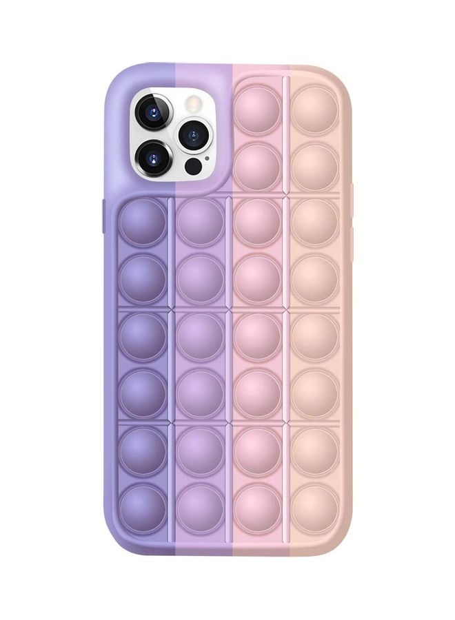 XiuWoo Push It Bubble Protective Phone Case Cover For Apple iPhone 12/12 Pro Multicolour