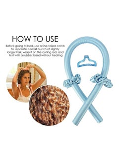 XiuWoo No Heat Silk Ribbon Hair Roller Multicolour  - Image 4