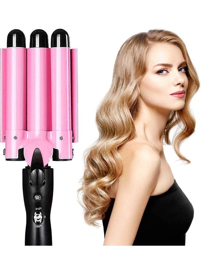 XiuWoo 3 Barrel Hair Waver Curling Multicolour - Image 1