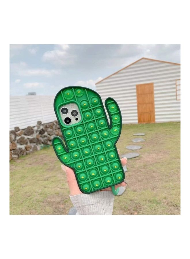 XiuWoo Push It Bubble Protective Phone Case Cover For Apple iPhone 12 Green - Image 2