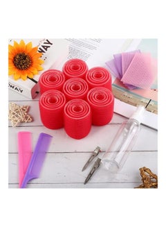 XiuWoo 103-Piece Salon Hair Dressing Curlers Kit Multicolour  - Image 3
