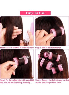 XiuWoo 103-Piece Salon Hair Dressing Curlers Kit Multicolour  - Image 4