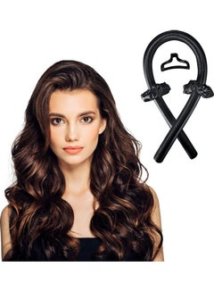 Sponge Heatless Curl Hair Ribbon Set Black - v1621059422/N47435767A_1