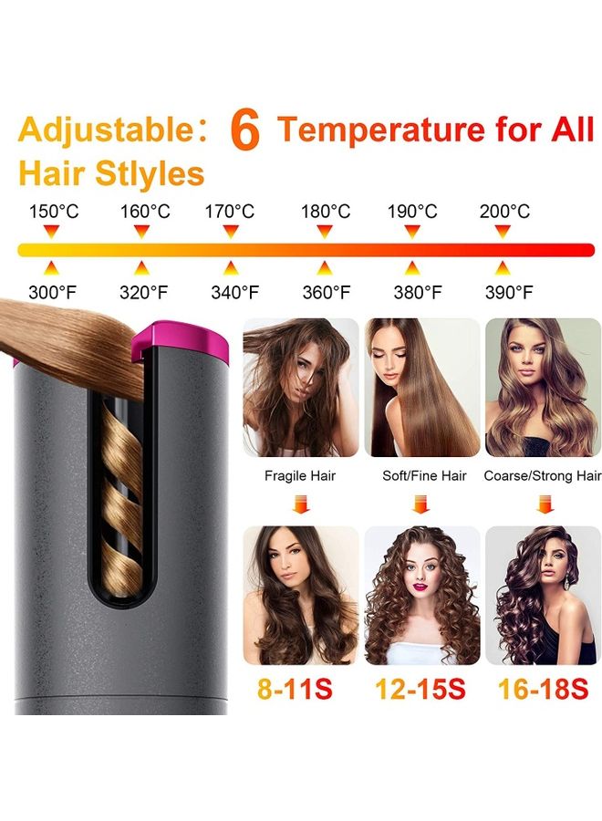 XiuWoo Automatic Hair Curler Set Multicolour - Image 4