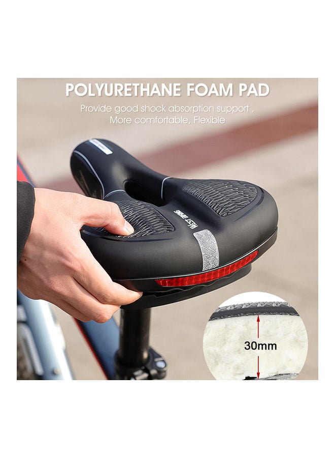 WEST BIKING - Bicycle MTB Reflective Riding Saddle - Image 1