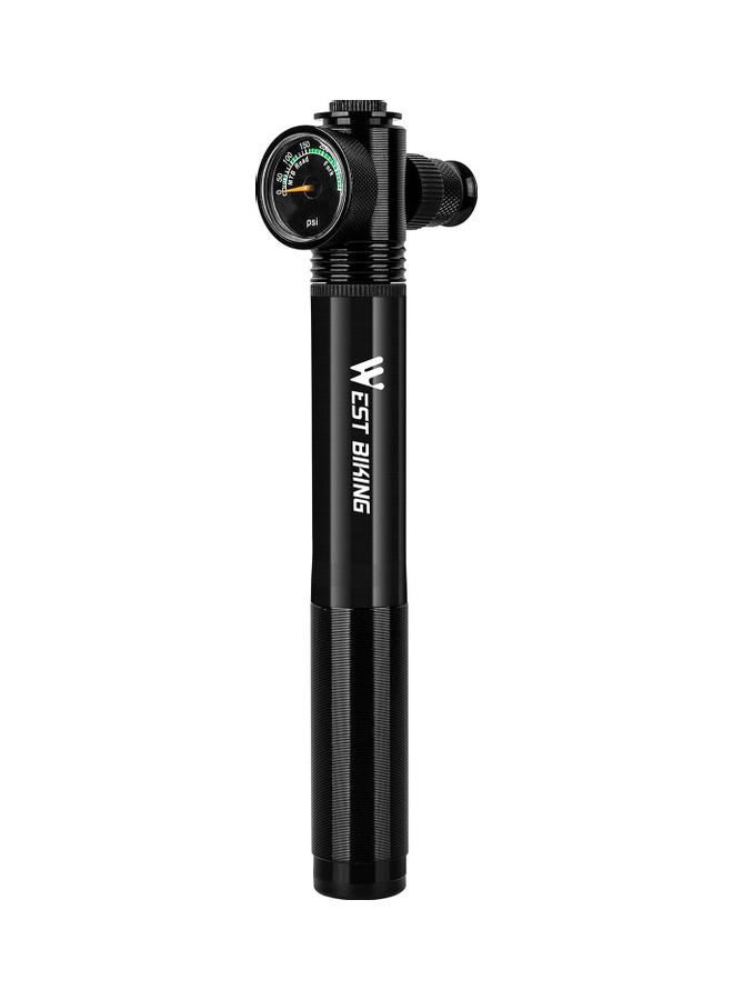 ويست بايكنج منفاخ دراجة مع مقياس ضغط الهواء العالي - Image 3