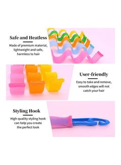 XiuWoo 30-Piece Hair Curlers Styling Kit Multicolour  - Image 4