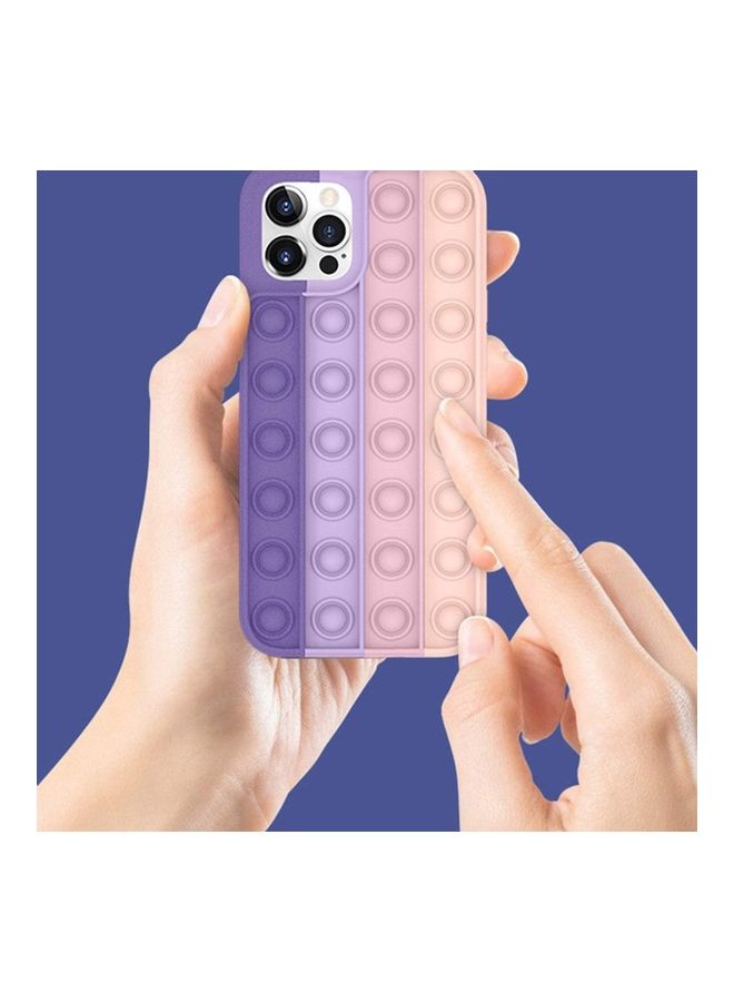 XiuWoo Pop Bubble Case Cover For Apple iPhone 12 Pro Max Purple/Pink/Peach - Image 3