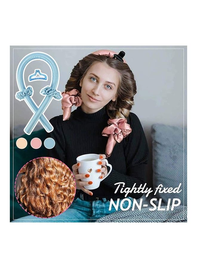 XiuWoo No Heat Lazy Curler Set Beige - Image 2