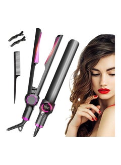 XiuWoo 2 in 1 Curling And Hair Straighteners Multicolour  - Image 1