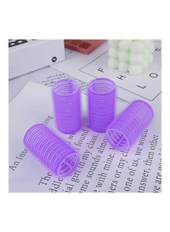 XiuWoo 15-Piece Self Grip Hair Rollers Set Purple  - Image 5