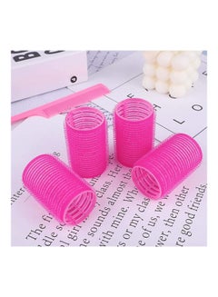 XiuWoo 15-Piece Self Grip Hair Rollers Set Pink  - Image 4