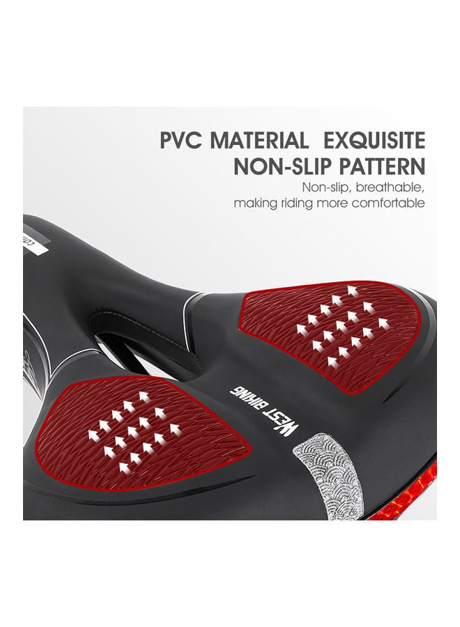 WEST BIKING - Bicycle MTB Reflective Riding Saddle - Image 1