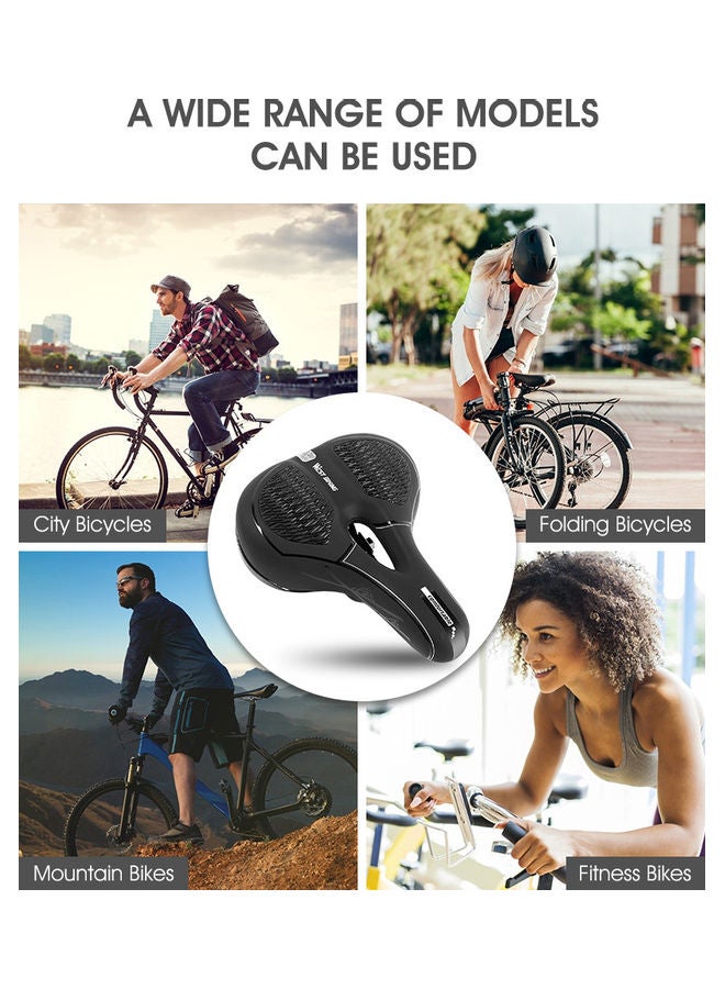 WEST BIKING - Bicycle MTB Reflective Riding Saddle - Image 1