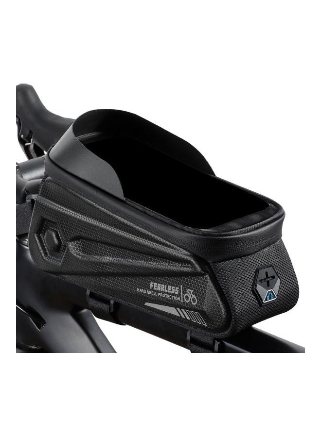 WEST BIKING Water-Resistant Front Frame Bicycle Storage Hard Shell Tube Bag  - Image 1