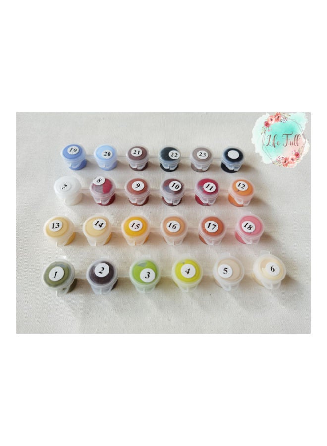 Life Full DIY Paint by Numbers Wildlife by Robert Irwin Multicolour  - Image 5