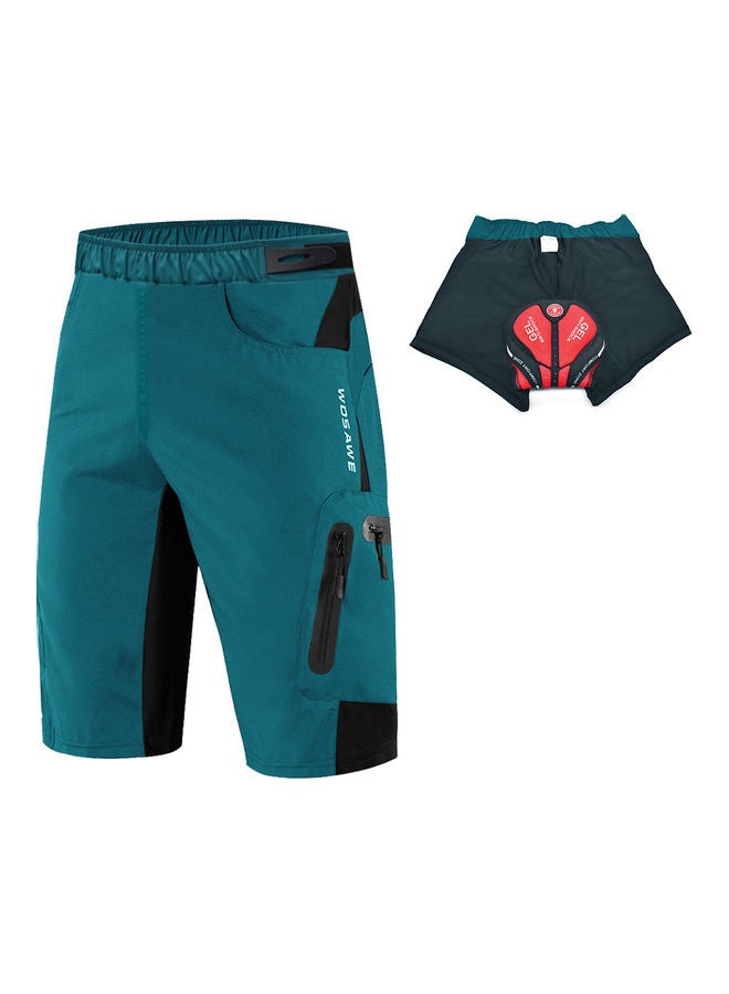 WOSAWE Breathable Gel-Padded 2-In-1 Cycling Shorts  - Image 4