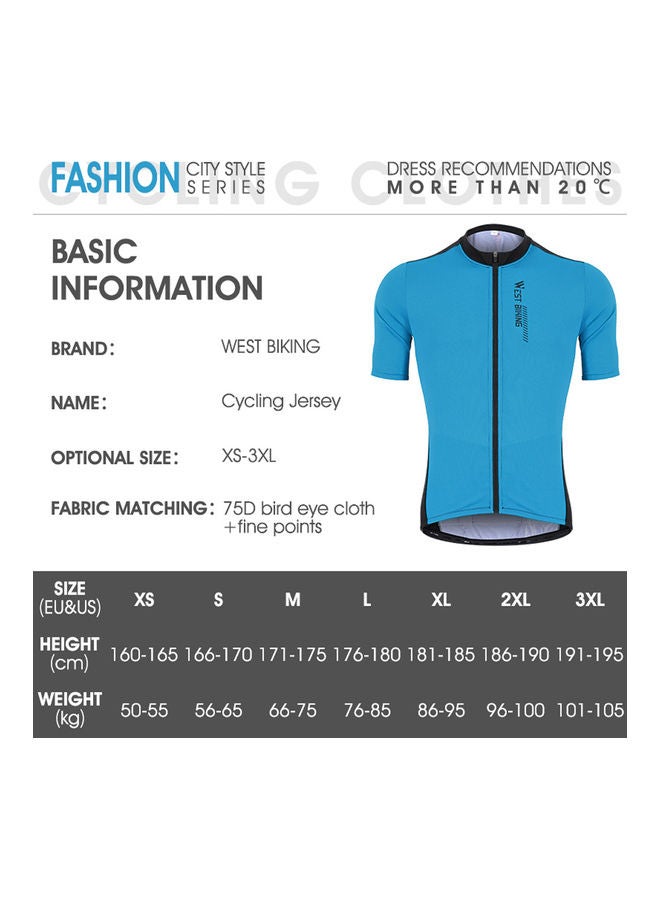 WEST BIKING - Multi-Function Skin-Friendly Cycling Jersey - Image 1