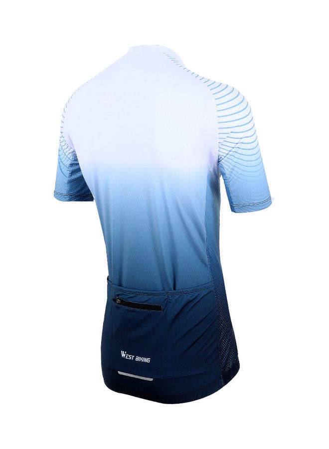 WEST BIKING Skin-Friendly Cycling Shirt with Pocket  - Image 5