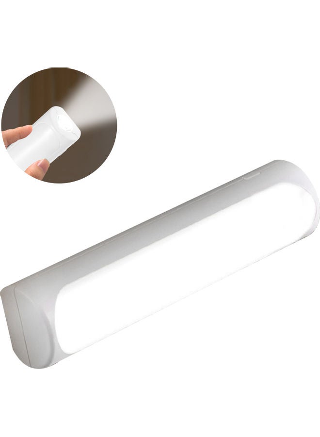 مصباح LED DIMMABEL تحت الخزانة قابل للشحن ومزود بجهاز تحكم عن بعد مع مصباح يدوي أبيض - Image 1