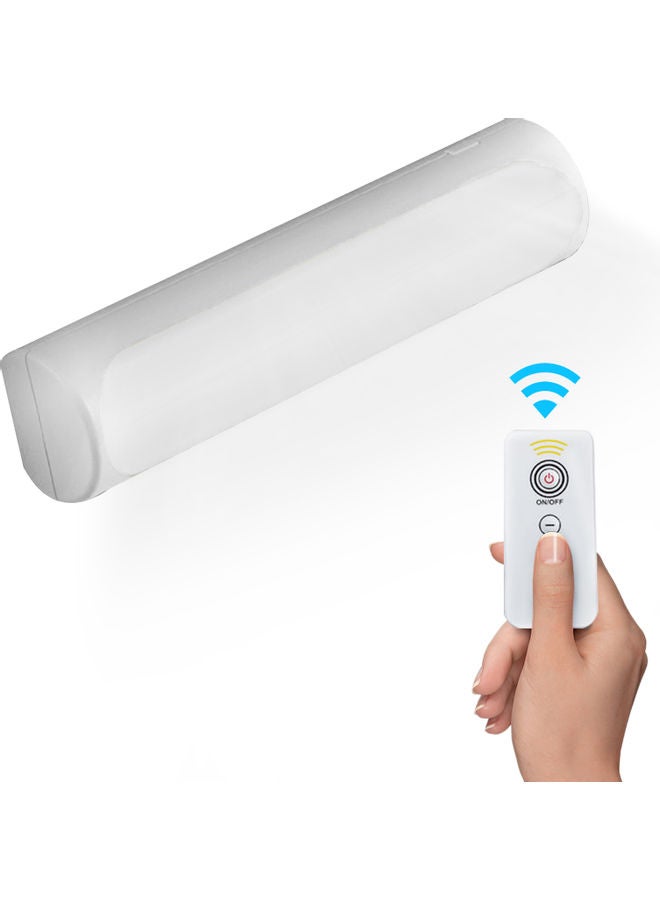 مصباح LED DIMMABEL تحت الخزانة قابل للشحن ومزود بجهاز تحكم عن بعد مع مصباح يدوي أبيض - Image 4