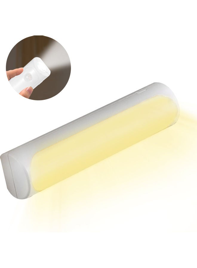 Remote Control Dimmabel Under Cabinet Rechargeable LED Night Light with Flashlight Warm White - Image 1