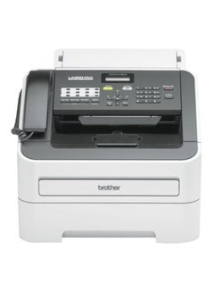 طابعة ليزر بجهاز فاكس طراز fax-2840 37.08x37.34x30.99سم أبيض/ أسود
