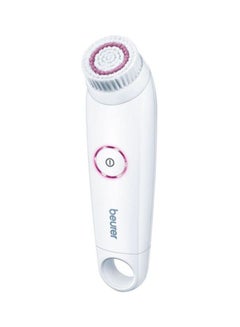 Beurer Facial Cleansing Brush White/Pink 16x4.5x4.5cm  - Image 1