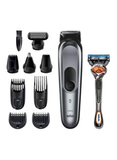 All-In-One Trimmer Mgk7221 For Face, Hair And Body Silver/Black