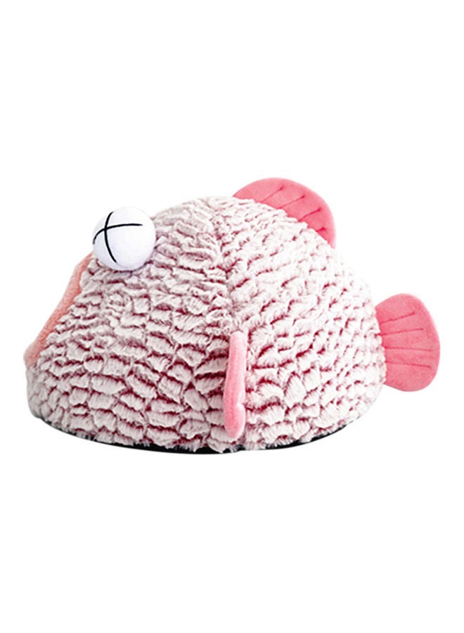 Generic Comfortable Plush Hut Shape Pet Bed Multicolour  - Image 3