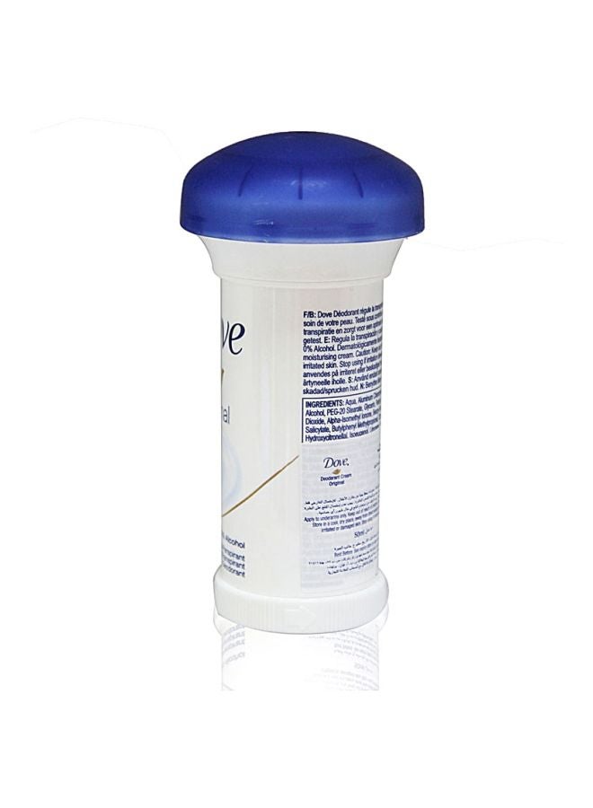 Dove Antiperspirant Cream Original, 50ml 50ml  - Image 3