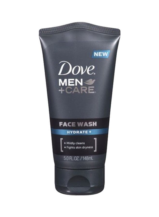 Dove 3-Piece Hydrate Face Wash Set Grey/Black/White 3x 148ml - Image 3
