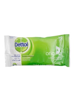 Dettol 10-Piece Original Skin Wipes  - Image 1