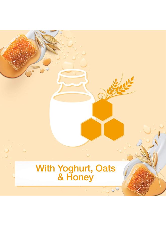 جونسون لوشن الجسم فيتا ريتش - بخلاصة العسل واللبن والشوفان - 250 مل أصفر/ابيض 250ملليلتر - Image 4