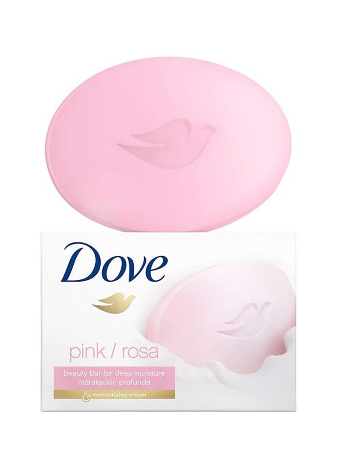 Dove Pack Of 10 Rosa Beauty Bar Soap Pink 113x10grams