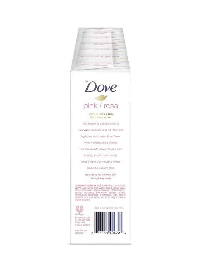Dove Pack Of 10 Rosa Beauty Bar Soap Pink 113x10grams - Image 3