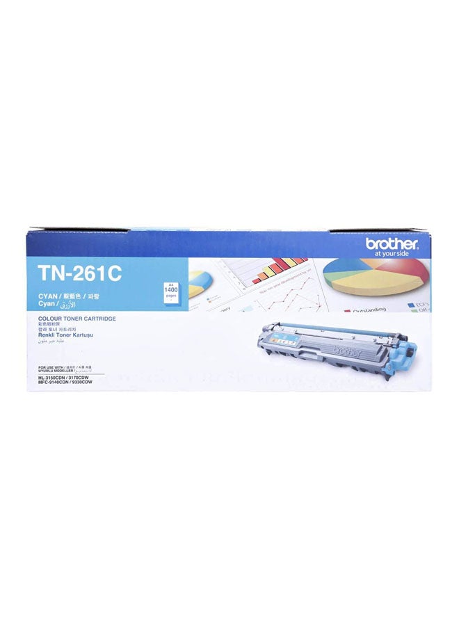 brother Toner Cartridge - Tn-261C Cyan - Image 1