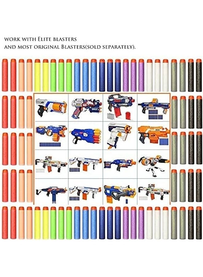 MissTiara - 100-Piece Soft Foam Dart Bullets For Nerf Series Toy Gun - Image 1