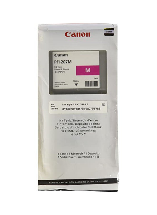 كانون خزان خرطوشة حبر أصلي PFI-207M أرجواني - Image 4