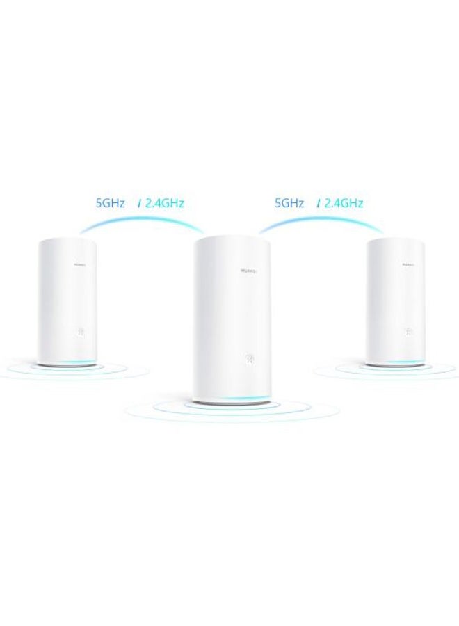 HUAWEI - WS5800 Whole Home Mesh WiFi System, Pack of 3 White - Image 1