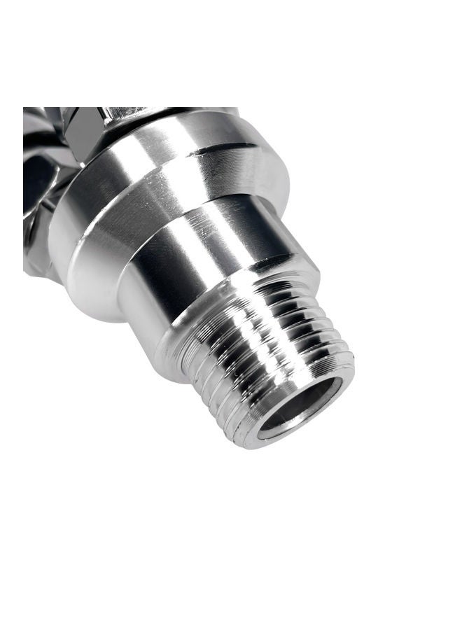 3-Way Manifold Air Compressor Splitter Silver - Image 4