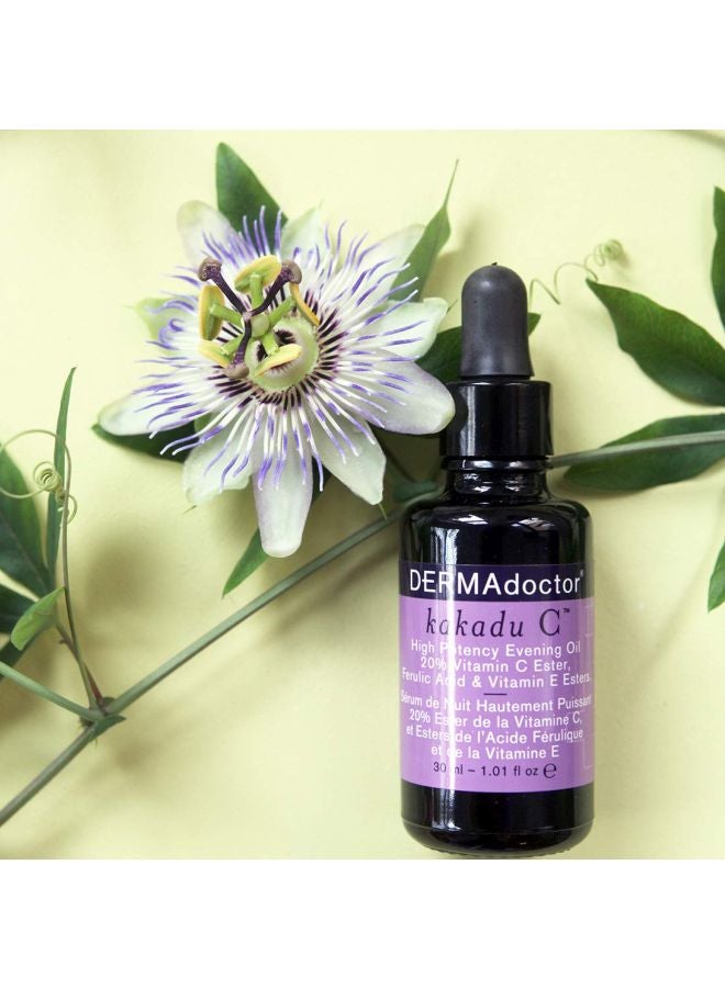 DERMAdoctor - Kakadu C High Potency Evening Oil Black 30ml - Image 1