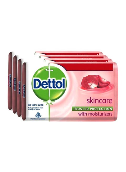 4-Piece Skin Care Bar Soap 165grams