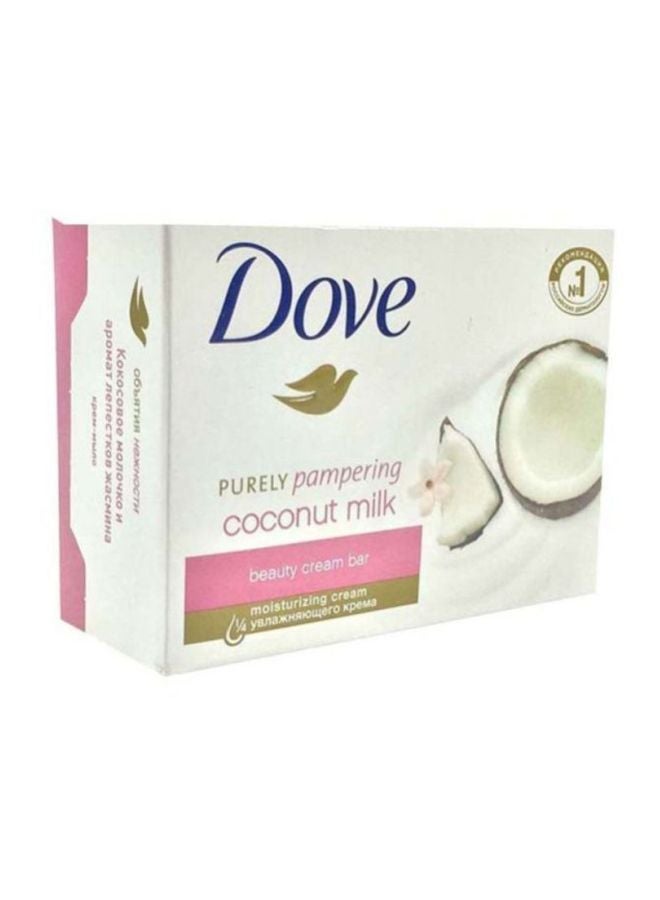 Dove Purely Pampering Coconut Milk Soap Pink 135grams - Image 3