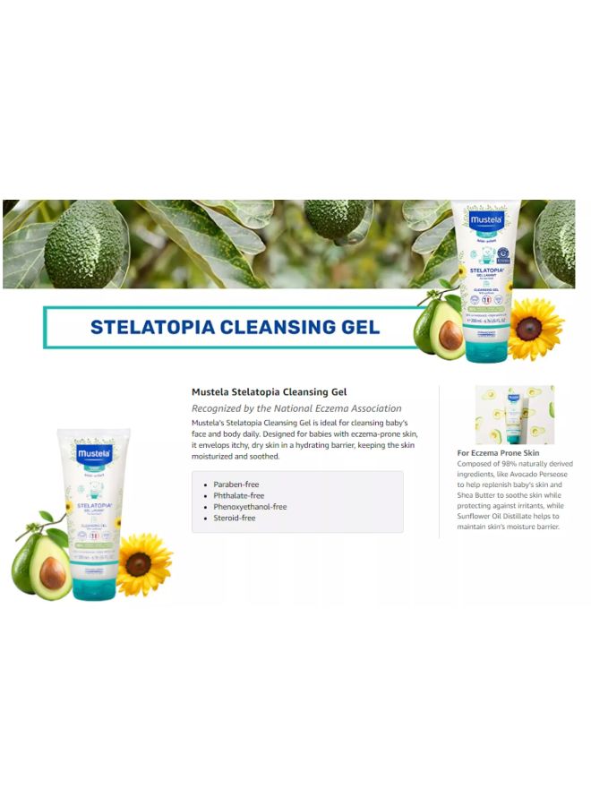 Mustela Stelatopia Cleansing Gel With Sunflower - Image 5