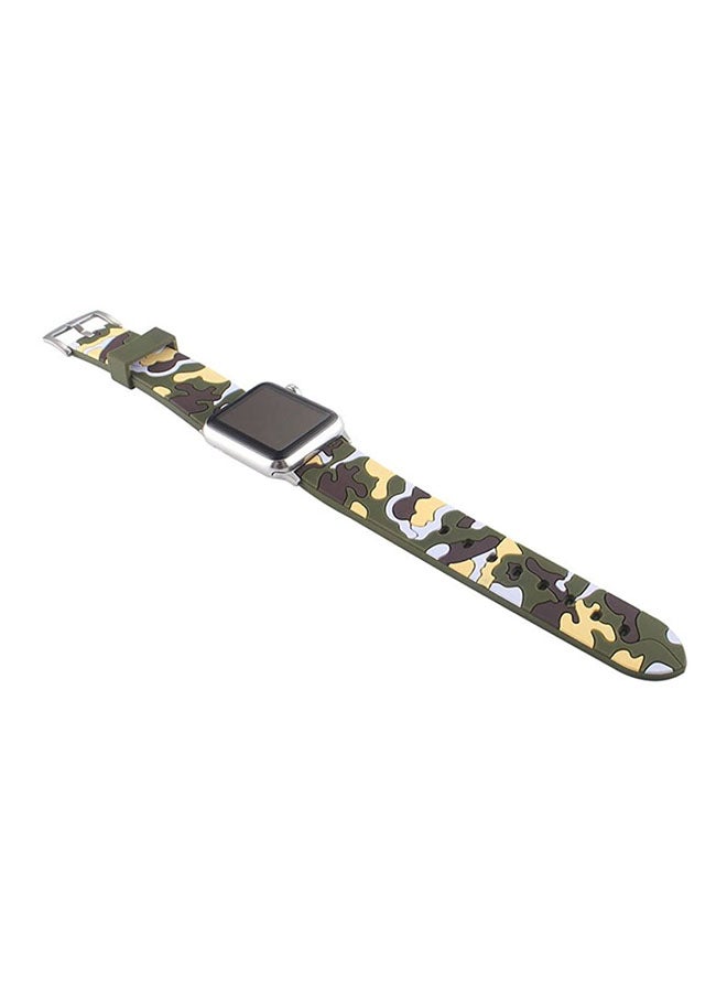 MARGOUN - Replacement Band For Apple Watch Series 3/2/1 42mm Camouflage - Image 1